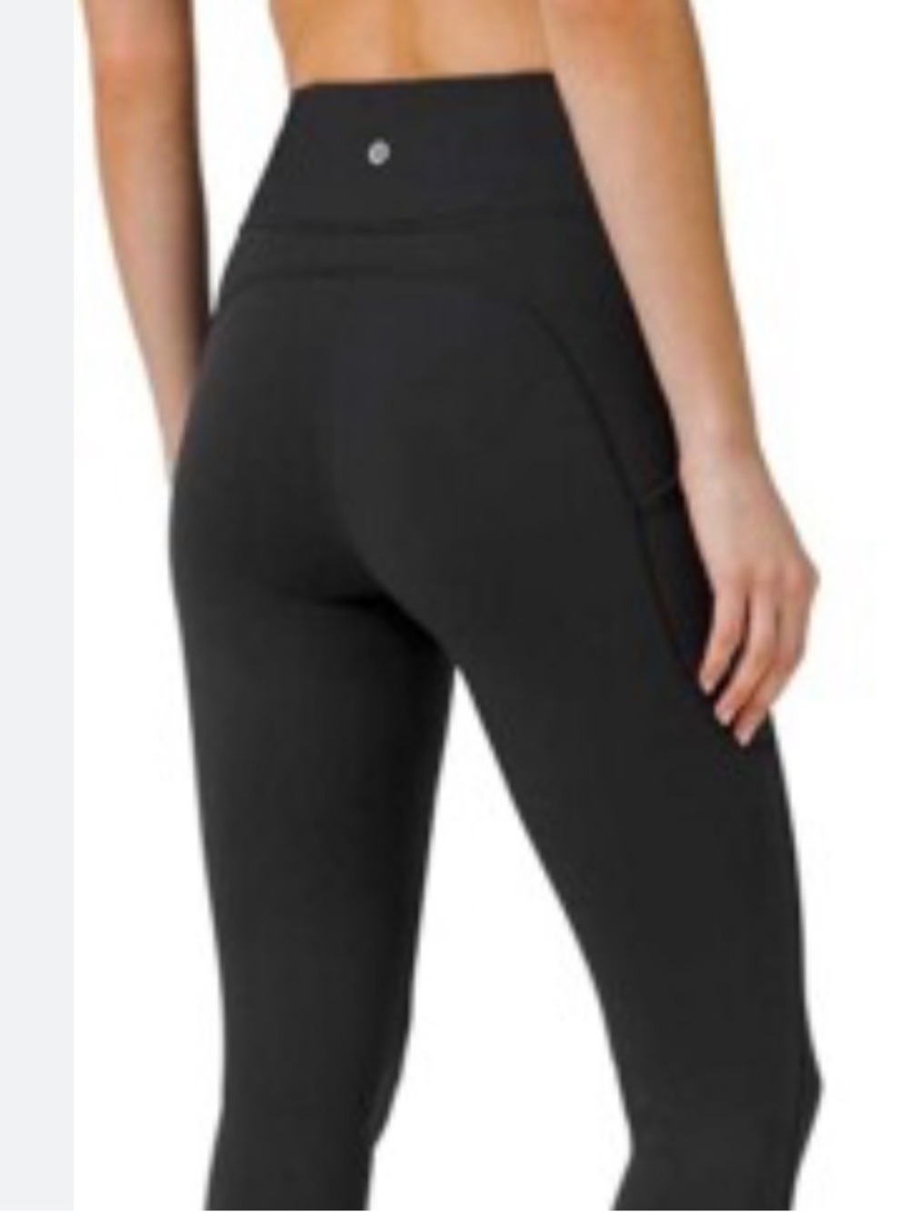 Lululemon Invigorate High-Rise Tight 25" Black. Size 2 - Picture 4 of 14